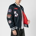 thumbnail image 4 of Men's New Era x Alpha Industries Navy Atlanta Braves Full-Zip Bomber Jacket, 4 of 6