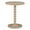 Natural, variant on Linon Tara Round Spindle Side Table in Natural Finished Rubberwood