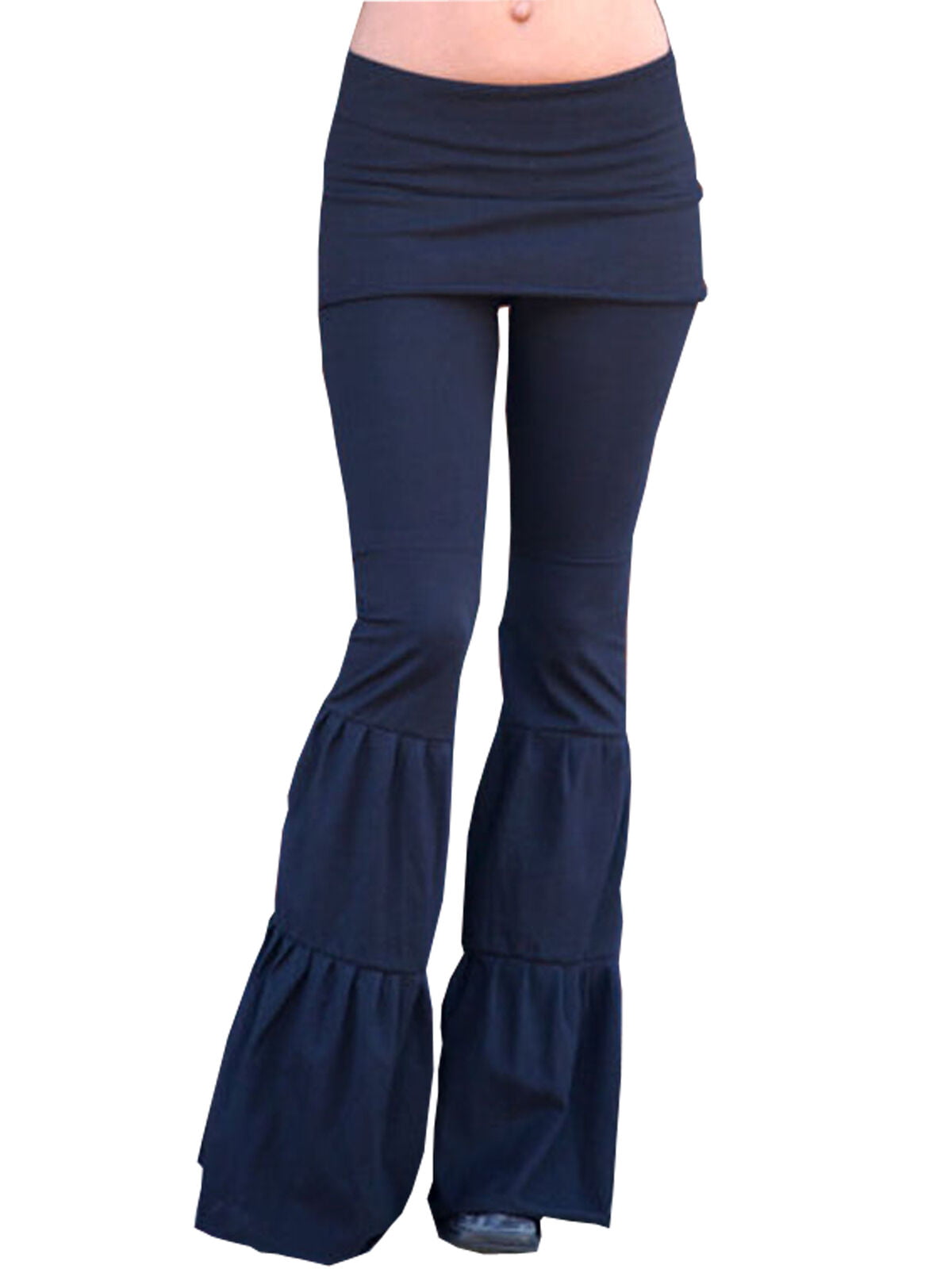 SweatyRocks Women's Elegant High Waisted Bell Bottom Flare Pants