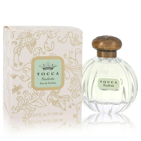 Tocca Giulietta by Tocca Eau De Parfum Spray 3.4 oz for Women - Brand New Name : Tocca Giulietta by Tocca Brand : Tocca Size : 3.4 oz Gender : Women Type : Eau De Parfum Spray 3.4 oz This fragrance was released in 2009. This fragrance was inspired by the love story of actress Giulietta Massina. A fruity floral perfume to celebrate love and romance between two people.