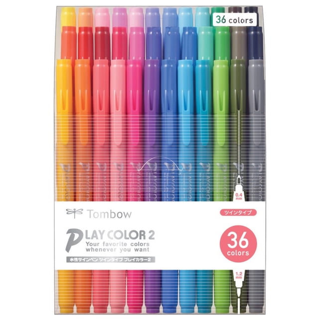 Lápiz de señalización con base de agua Tombow GCB-013 Play Color 2 36 colores