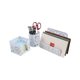 thumbnail image 1 of Easypag Cute Office Supplies Juego De Accesorios Y Organizador De Escritorio De 3 Piezas - Clasificador De Letras Porta Bolígrafos Porta Notas Adhesivas Blanco, 1 of 5