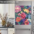 thumbnail image 3 of Yayeee Magnetic Dishwasher Cover for The Front Decoration Home Kitchen Machine Sticker Protector, Ethereal Floral Harmony, 3 of 6