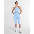 thumbnail image 3 of Athletic Works Women's and Women's Plus ButterCore Compression Capris, Sizes XS-4X, 3 of 7
