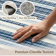 thumbnail image 6 of ODIKA Layering Gingham Crossbar Horizontal Bands Felpudo Striped Front for Playroom, Bedroom, Reading Nook, Pet Friendly & Kids Safe Play, 6 of 7