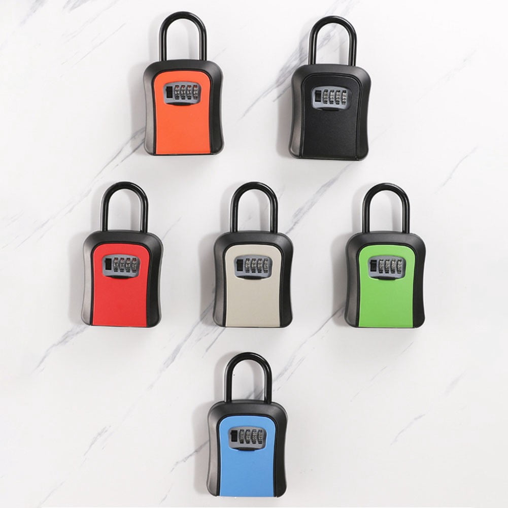 Storage Box Key Safe Box Wall-mounted Key Box Lock Combination Lock