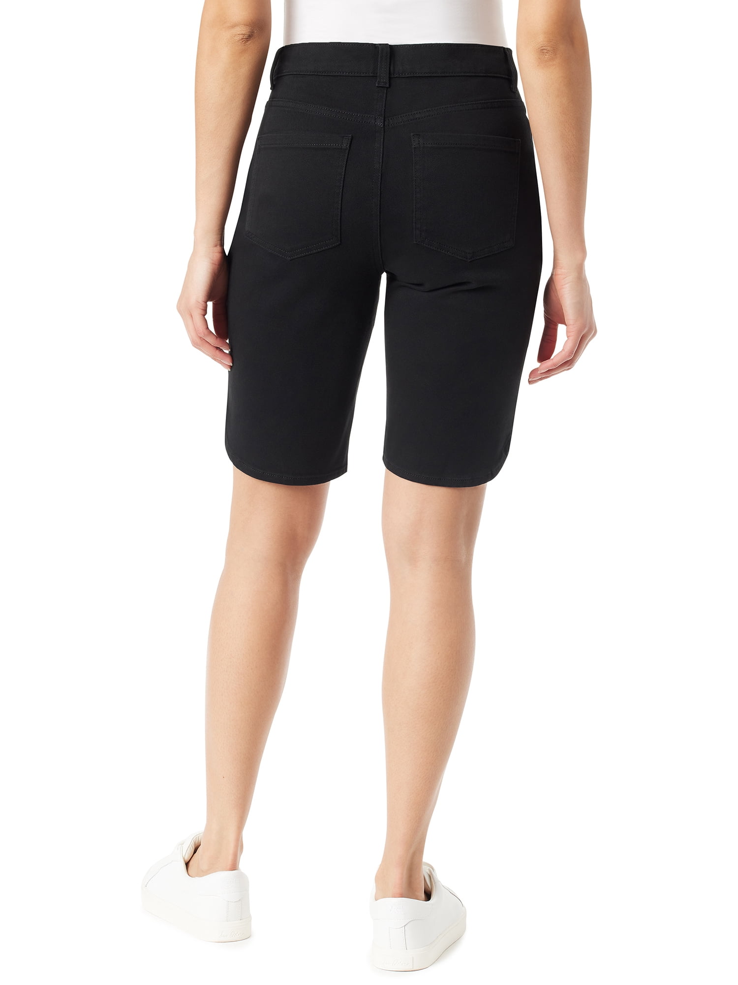 Gloria Vanderbilt Women's High Rise Amanda Bermuda, 11" Inseam