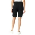 thumbnail image 2 of Gloria Vanderbilt Women's High Rise Amanda Bermuda, 11" Inseam, 2 of 3