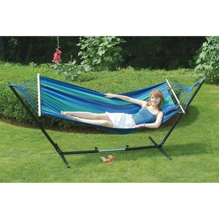 Stansport Double Hammock/Stand Combo - Walmart.com Stansport Double Hammock/Stand Combo - Stansport Double Hammock/Stand Combo - Walmart.com