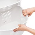thumbnail image 6 of Miumaeov 3 Tier Laundry Hamper Basket Sorter Clothes Storage Organizer Shelf Rolling Cart, 6 of 12