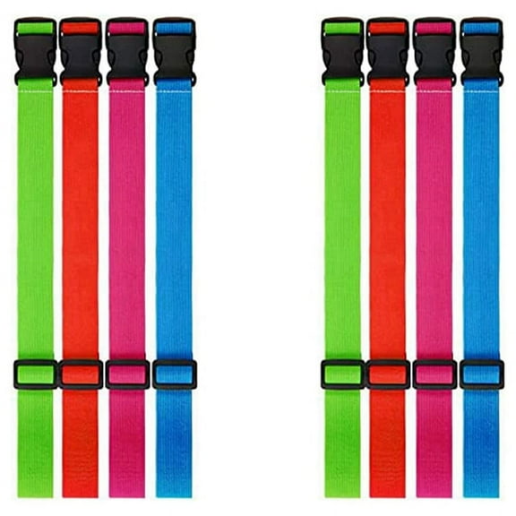 8Pcs Beach Towel Clips Bands Windproof Elastic Towel Bands Stretch Chair Bands Towel Holder for Vacation