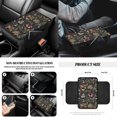 thumbnail image 5 of Jeiento Mushroom Front Car Seat Covers Full Set of 12 Universal Steering Wheel Cover Seat Belt Pad Armrest Box Mat Trash Bin Rear View Mirror Cover Cup Holders Keychain Air Vent Pouch, 5 of 7
