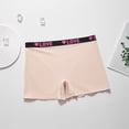 thumbnail image 5 of YueHuiYing Women's Large Size High Elasticity Comfortable Boxers Safety Pants Bottoming Underwear, 5 of 5