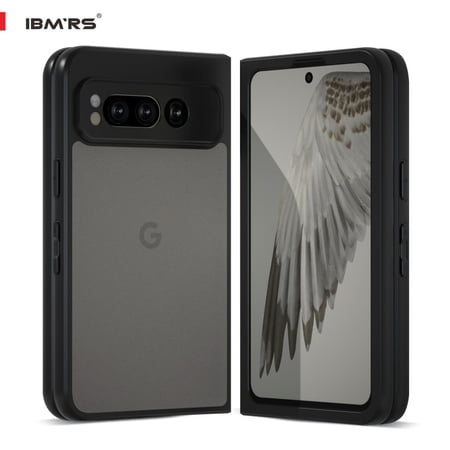 IBMRS For Google Pixel Fold Case, Shockproof Clear Phone Cover