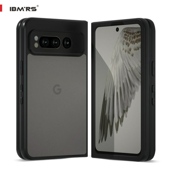 IBMRS For Google Pixel Fold Case, Shockproof Clear Phone Cover