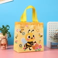 thumbnail image 6 of 20pcs Party Favors Bags Cartoon Bee Gift Bag Reusable Non-Woven Tote Bags Candy Goodie Treat Bag For Birthday, Wedding, Baby Shower, 6 of 7