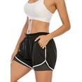 thumbnail image 6 of Women's Activewear Workout Sport Shorts Double layer Running Yoga Shorts Quick-Dry Exercise Athletic Jogging Shorts, 6 of 7