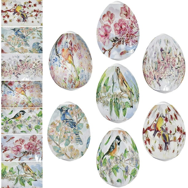 Thermo Heat Shrink Sleeve Decoration Easter Egg Wraps Pysanka Pysanky ...