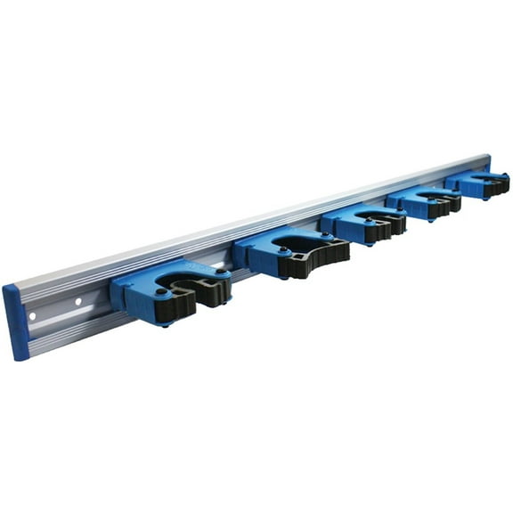 Unger 964770 Cleaning Tool/Handle Holder, Aluminum, Blue