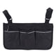 thumbnail image 1 of Bolsa para silla de ruedas con portavasos, accesorios para reposabrazos para silla de ruedas, andador, scooter eléctrico, sillas de ruedas, (negro), 1 of 5