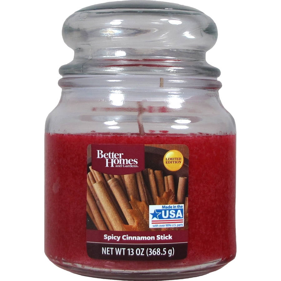 Better Homes and Gardens 13 oz Candle, Spicy Cinnamon Stick