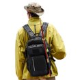 thumbnail image 3 of WDOplteas Mochila Pesca Con Soporte para Caña Pesca Mochila Impermeable para Senderismo (negro), 3 of 9