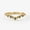 Rose Plated, variant on Round Cut Moss Agate V Shaped Curved Chevron Ring, 925 Sterling Silver Gold Plated Pretty Ring, Vintage Inspired Trendy Handmade Jewelry, Gift for Her