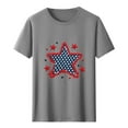 thumbnail image 4 of lcziwo 4th of July Shirts Men American Flag Partiotic Tshirts Funny Graphic Tees Independence Day Clothes Summer Blouses Gray XXL, Gifts for Dad, 4 of 6