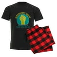 thumbnail image 6 of CafePress - Introverts Unite Men's Dark Pajamas - Men's Dark Loose Fit Cotton Pajama Set, 6 of 7