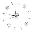 thumbnail image 3 of Nikou Adhesivo de Reloj de Pared decoración de Reloj Adhesivo de Espejo acrílico, Pared 1mm DIY Moderno hogar Oficina habitación(Astilla), 3 of 5