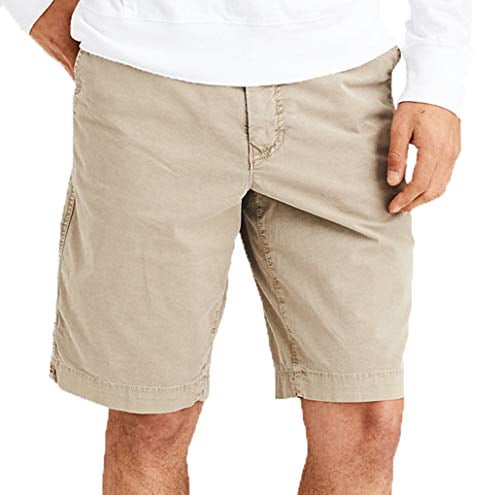 Longer length khaki shorts Clearance