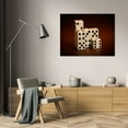 thumbnail image 3 of C. Thomas McNemar 18x13 Gallery Wrapped Canvas Wall Art Titled - Dice Cubes I, 3 of 4