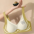 thumbnail image 4 of Sakmal High Support Womens Sports Bras Spaghetti Straps Yellow Yoga Patchwork Back Smoothing Sports Bras for Women XL, 4 of 5