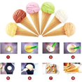 thumbnail image 3 of Cocina de cono de 2 uds, molde de helado en forma de cono de 18CM TUNC Sencillez, 3 of 5