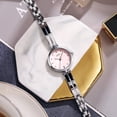thumbnail image 4 of Relojes de aleación de alta gama para reuniones de estudiantes, exquisitos relojes de cuarzo medievales para mujeres, pulseras y relojes impermeables., 4 of 5