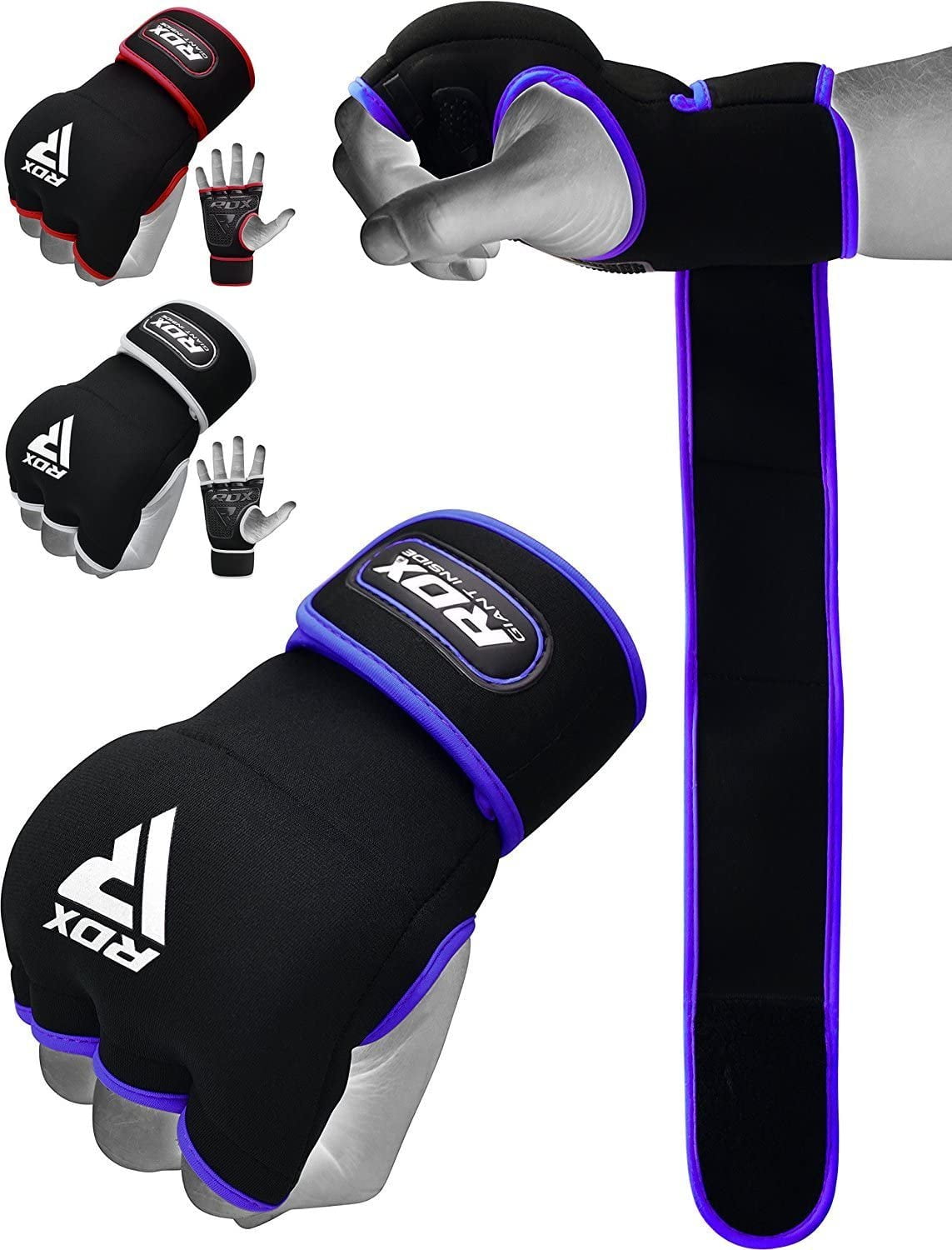 Gel Gloves Boxing Padded Inner Punch Bag Hand Quick Wraps UFC Gear MMA Protector 