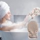thumbnail image 4 of Guante de ducha para piel suave, removedor de piel muerta para exfoliante corporal, exfoliante de espalda, guante exfoliante para cuerpo, guantes de ducha, guante para pulgar, 4 of 4