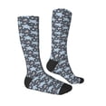 thumbnail image 3 of Fotbe Turtle print Women's Men's Novelty Crew Socks Cotton Socks Knee High Socks for Walking,Running,Nurses,Pregnancy, 3 of 9