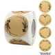 thumbnail image 1 of 500 pieces, large size 5cm, handwritten cowhide stickers, printed classification gift package letter sealing tags, 1 of 5