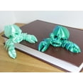 thumbnail image 4 of Fidget Hermit Crab Jumbo | Flexible Articulating 3d Printed Friendly Companion, 4 of 9