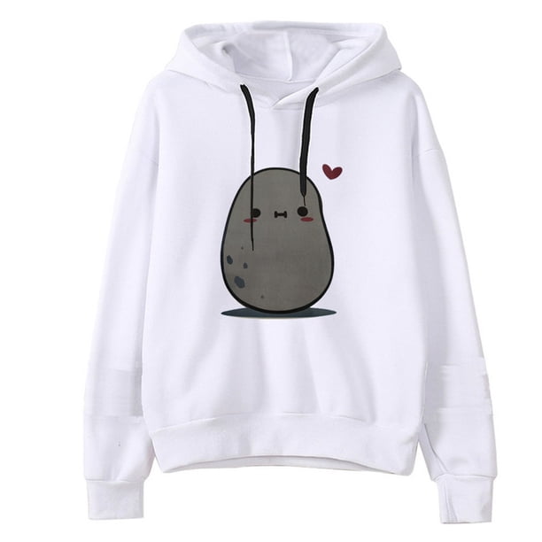 Pntutb moda mujer Casual suelta manga larga rayas estampado sudadera tops Pntutb Pntutb-126