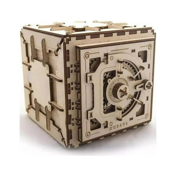 UGears UTG0010 Safe 3D Wooden Puzzle Model