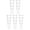 Silver, variant on Glamos Wire 42 inch Evergreen Tomato Cage 5 Pack