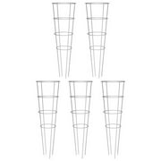 Glamos Wire 42 in. Galvanized Tomato Cage (5 Pack)