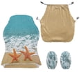 thumbnail image 7 of TSOVTHRID Starfish Beach Print 4 Pieces Gaming Chair Covers Slipcovers Non-Slip Gaming Chair Cover Set Universal Computer Armchair Seat Slipcovers with Armrest Covers, 7 of 7