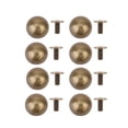 thumbnail image 1 of KAKOWELY Metal Rivet 20pcs Zinc Alloy Rivet Screw Rivet Mushrooms Rivet Punk Semicircular Rivet0.47"X0.47"X0.24", 1 of 3