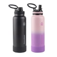 thumbnail image 2 of Botellas de agua termotermo de acero inoxidable de 1,2 L con pajita, paquete de 2, 2 of 6