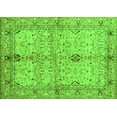 thumbnail image 1 of Ahgly Company Indoor Rectangle Oriental Green Traditional Area Rugs, 7' x 10', 1 of 4