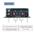 thumbnail image 3 of Receptor de música Mini amplificador HiFi Receptor de música estéreo para automóvil FM Amplificador TOMSHOO Receptor de música, 3 of 7