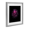 thumbnail image 4 of Purple Dahlia Dark Contemporary Gray Framed Print Under Glass, design by Brian Carson Photography, 4 of 10